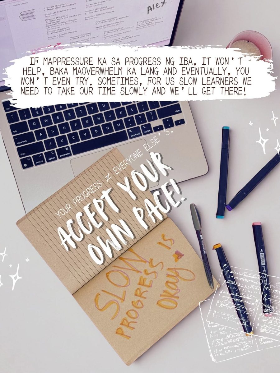Notebook that reads slow progress is okay